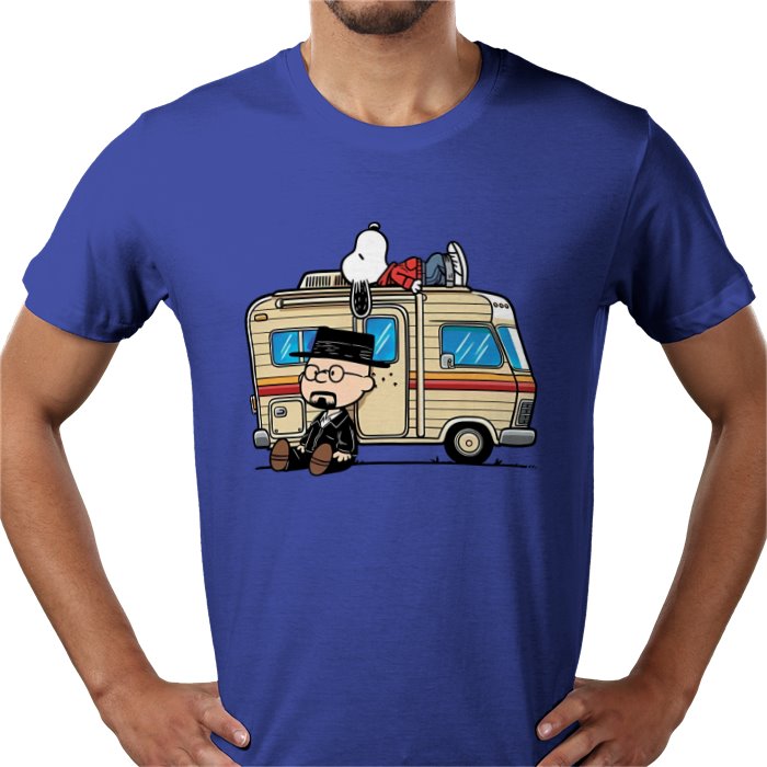 Peanuts x Breaking Bad Parody T-Shirt