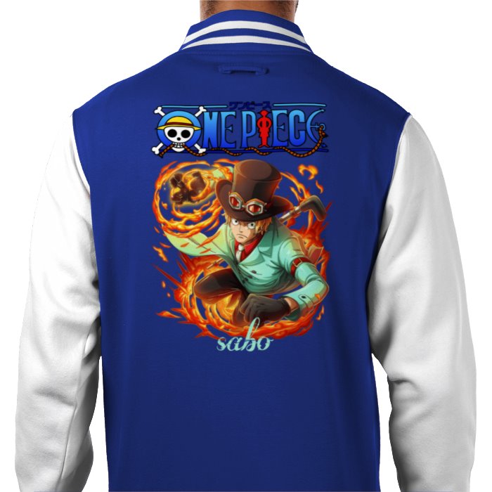 One Piece - Sabo Theme 1 Varsity Jacket