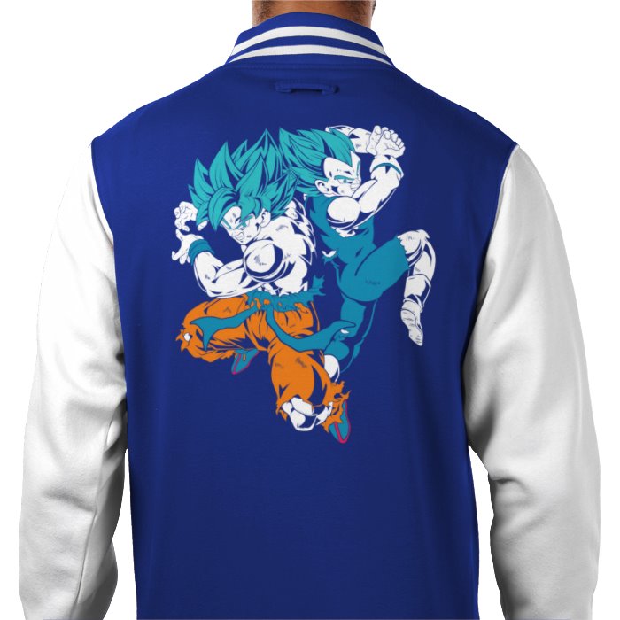 Dragon Ball Z - Saiyan Theme 4 Varsity Jacket