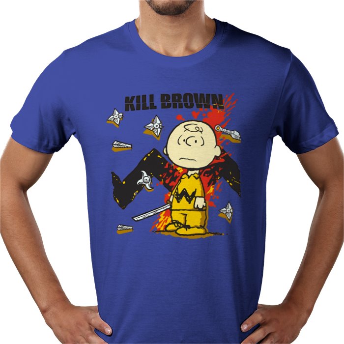 Peanuts x Kill Bill — Kill Brown T-Shirt
