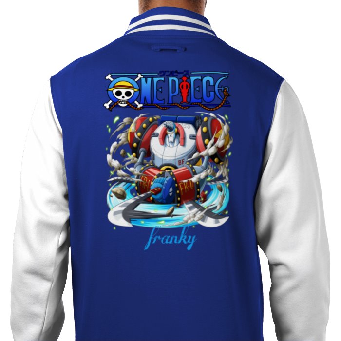 One Piece - Franky Theme 3 Varsity Jacket