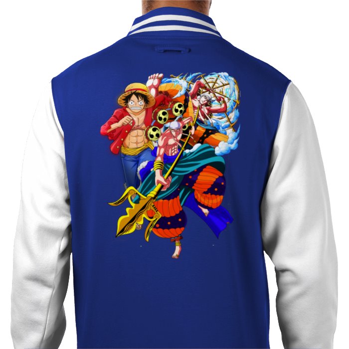 One Piece - Collage 2 Varsity Jacket