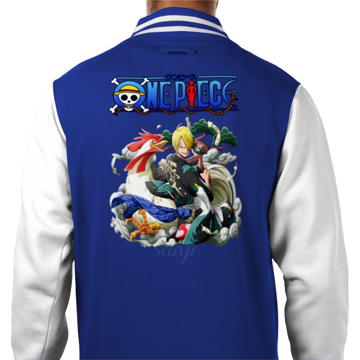 One Piece - Sanji Theme 1 Varsity Jacket