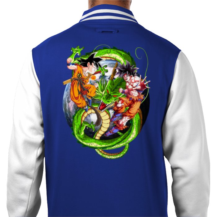 Dragon Ball Z - Saiyan Theme 2 Varsity Jacket