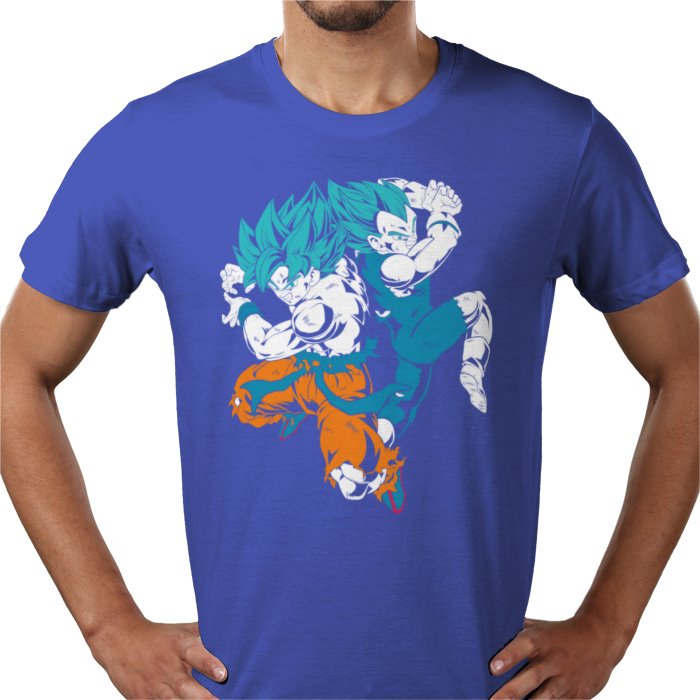 Dragonball Z - Saiyan Theme 4 T-shirt