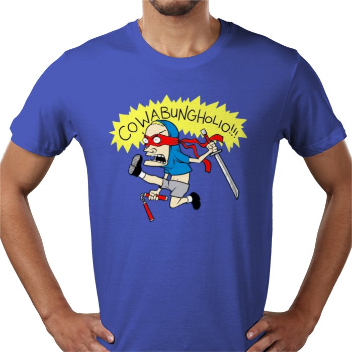 Beavis & Butt Head x Teenage Mutant Ninja Turtles - CowaBungHolio T-shirt