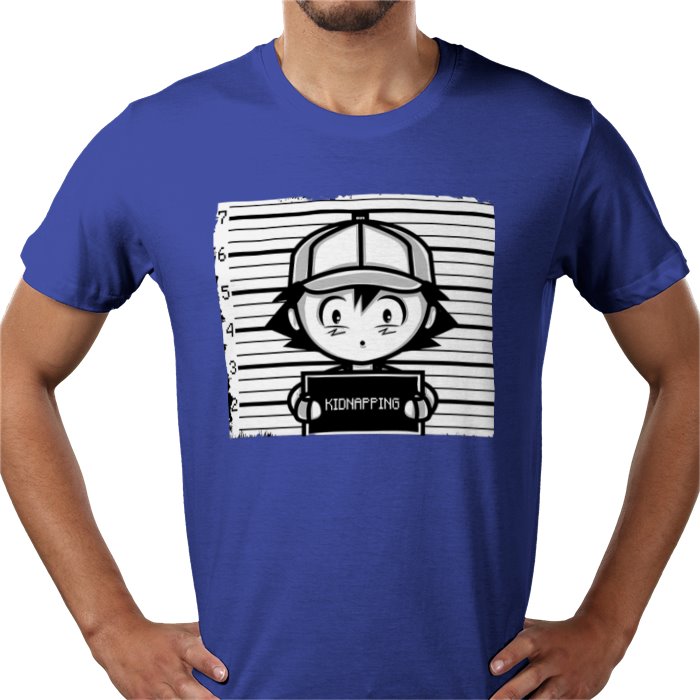 Pokémon — Ash's Mugshot T-Shirt