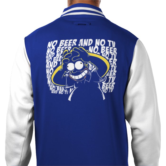 The Simpsons - Homer's Madness Varsity Jacket