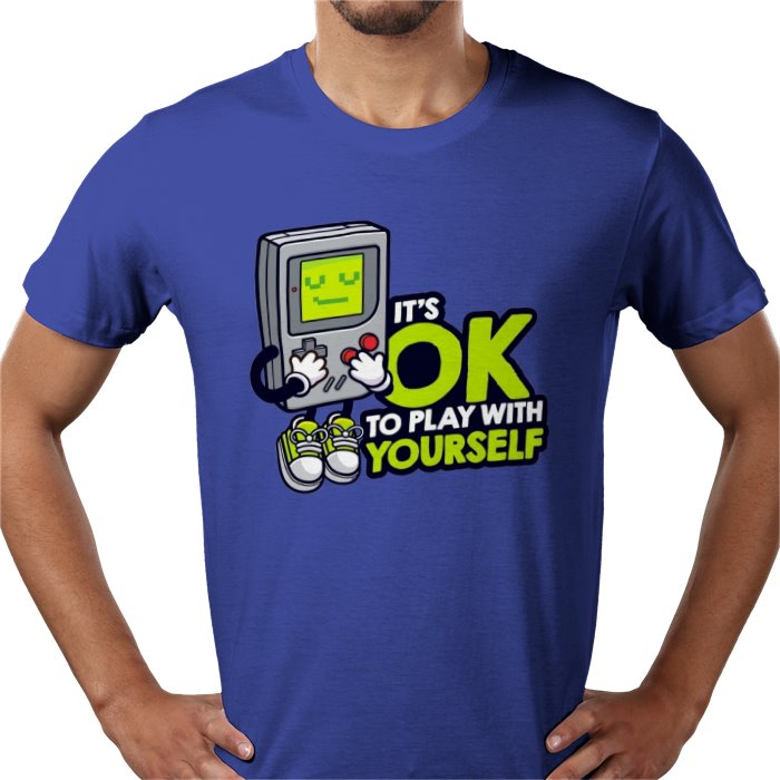 Game Boy — It's OK To Play With Yourself T-Shirt