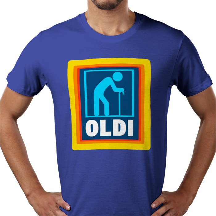 ALDI Parody OLDI T-shirt