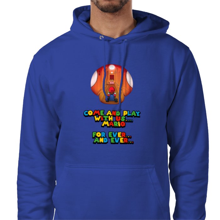 Super Mario x The Shinning - Come Play With Us Value Hoodie