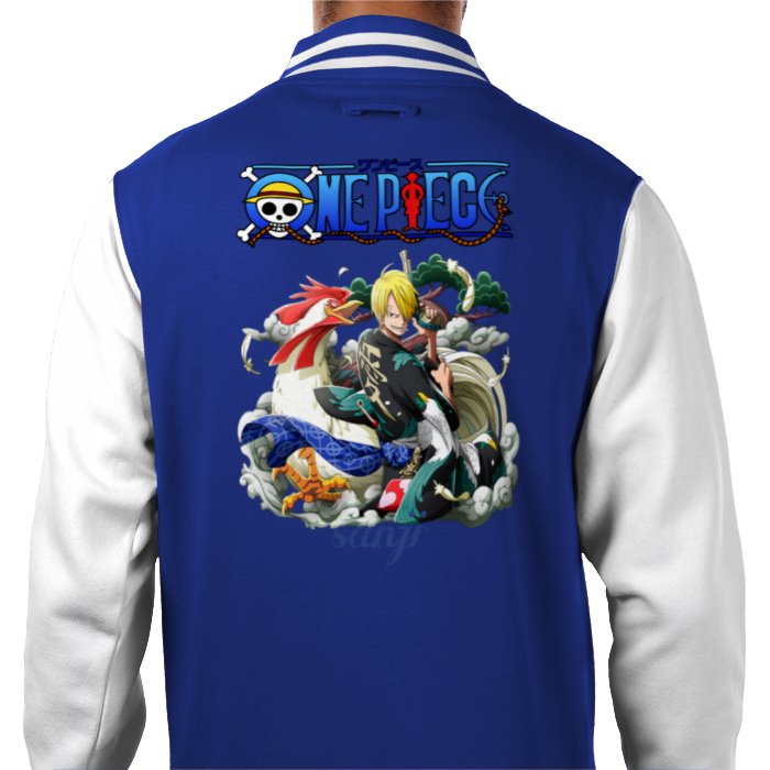 One Piece - Sanji Theme 2 Varsity Jacket