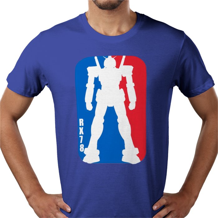 Gundam Wing - RX 78 NBA Style T-Shirt