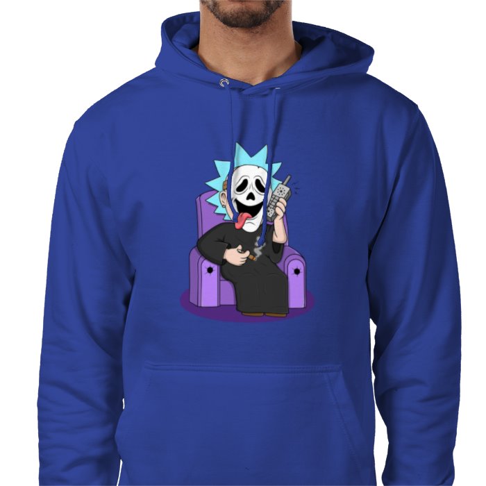 Rick & Morty & Scream - Ghostface Rick Value Hoodie