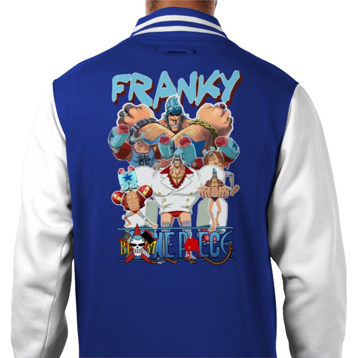 One Piece - Franky Theme 4 Varsity Jacket