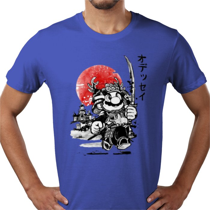 Super Mario Bro's - Samurai Mario T-shirt