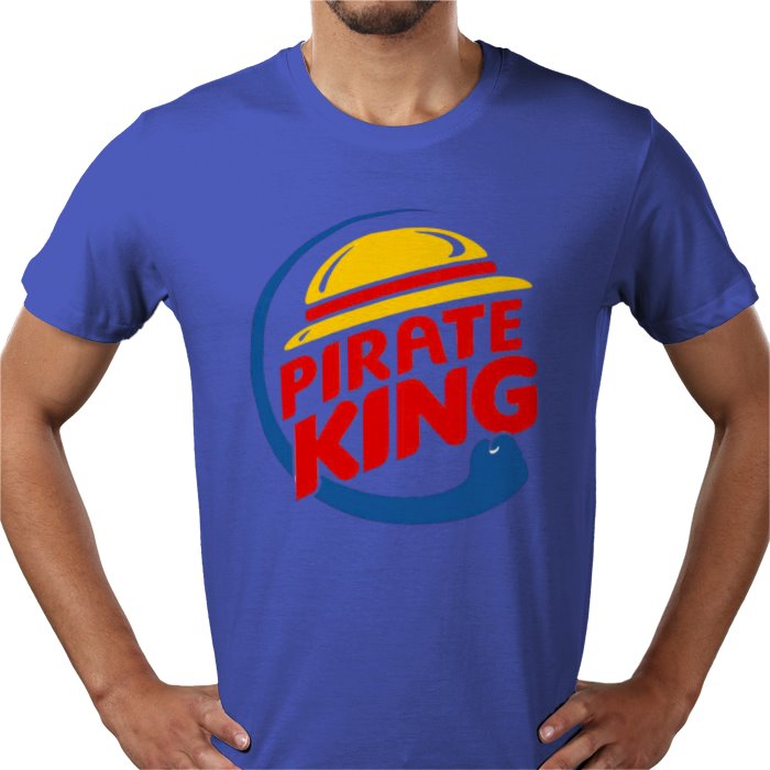 One Piece & Burger King - Pirate King T-shirt