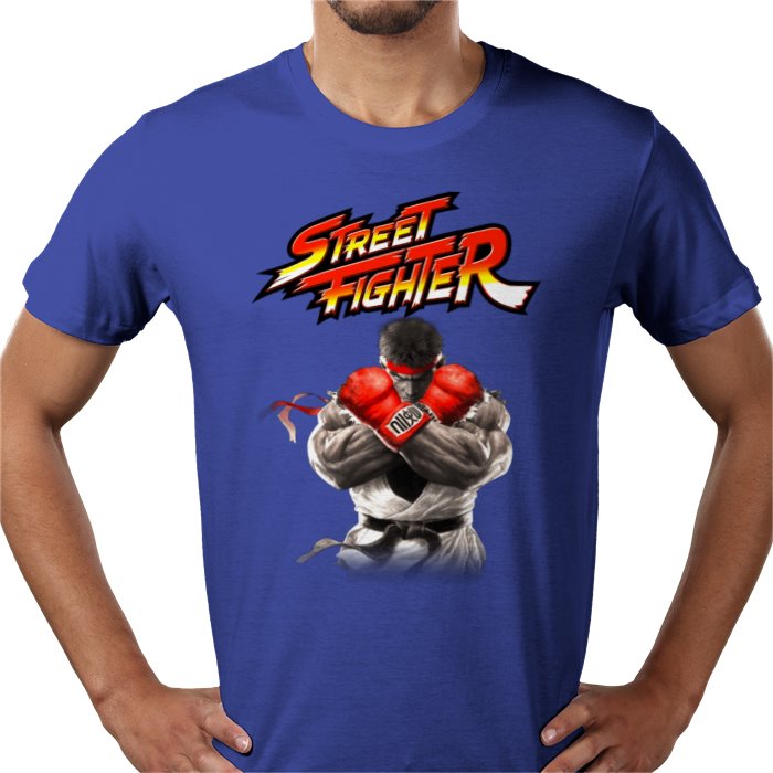 Street Fighter — Ryu Defence Stance T-Shirt