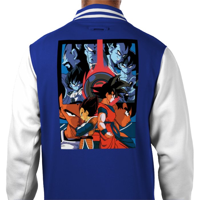 Dragon Ball Z - Saiyan Theme 3 Varsity Jacket