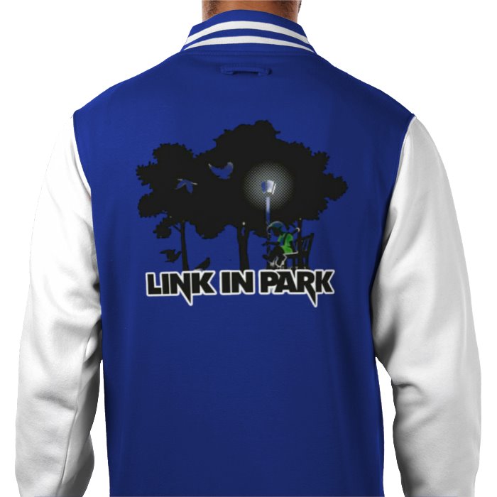 The Legend Of Zelda & Linkin Park - Link In Park Varsity Jacket