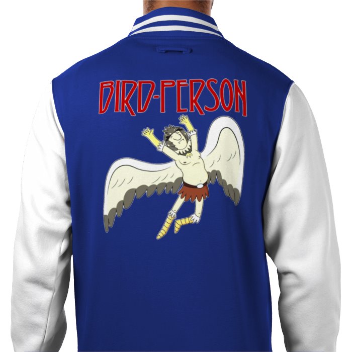 Rick & Morty - Bird Person Varsity Jacket