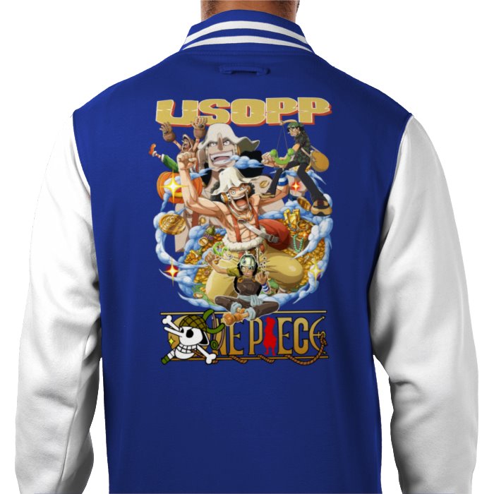 One Piece - Usopp Theme 1 Varsity Jacket