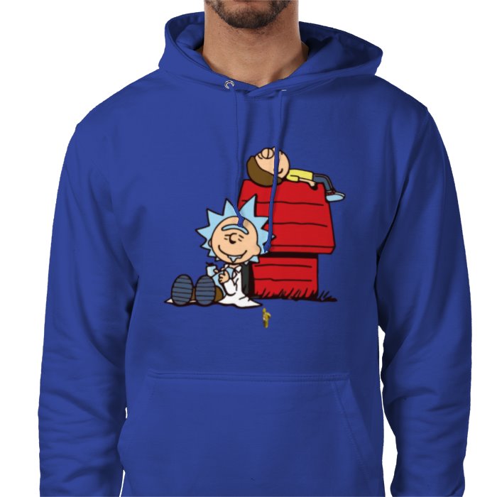 Rick & Morty & Snoopy - Chilling Value Hoodie