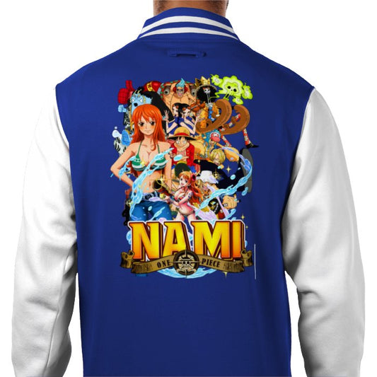 One Piece - Nami Theme 2 Varsity Jacket