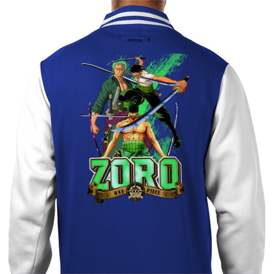 One Piece - Zorro Theme 2 Varsity Jacket