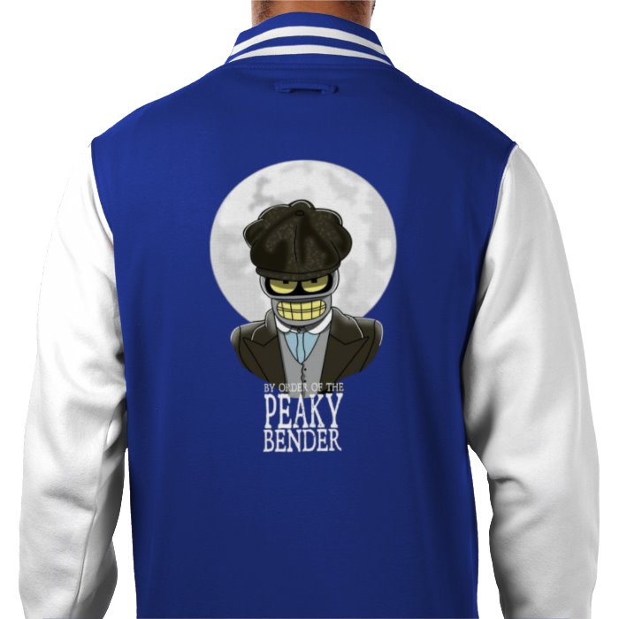 Futurama & Peaky Blinders - Peaky Bender Varsity Jacket