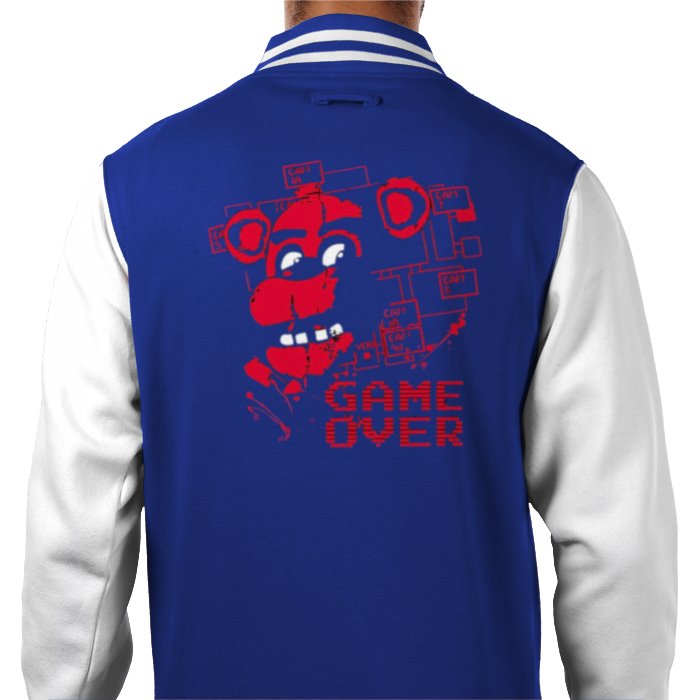 Five Nights At Freddy's - Game Over Varsity Jacket