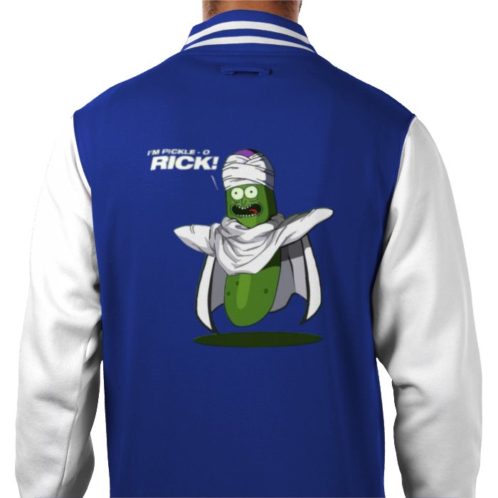 Rick & Morty & Dragonball Z - Piccallo Rick v2 Varsity Jacket