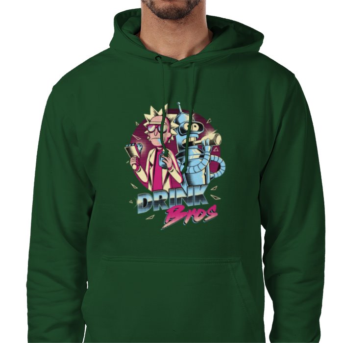Rick & Morty x Futurama - Drink Bros Value Hoodie