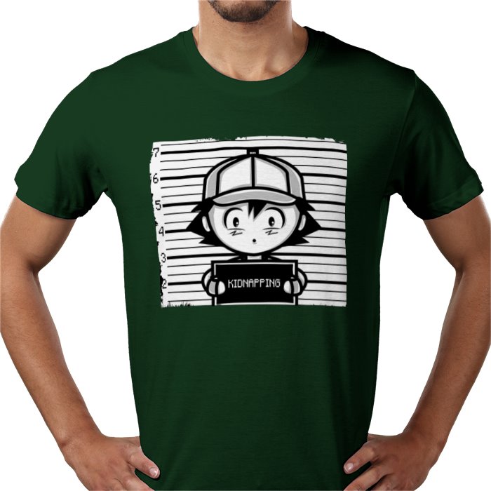 Pokémon — Ash's Mugshot T-Shirt
