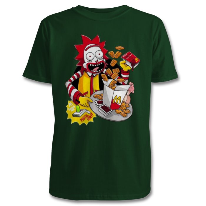 Rick & Morty & Mc Donald's - Rick Mc Donald T-shirt