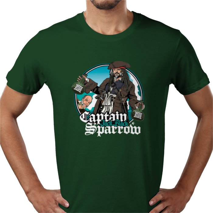 Jack Black x Pirates Of The Caribbean — Captain Jack Black Sparrow T-Shirt