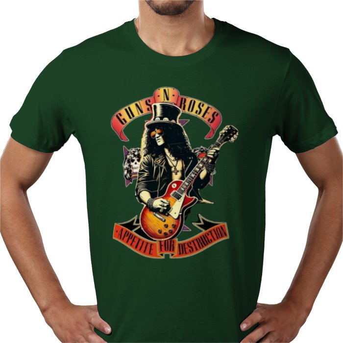 Guns And Roses Theme 2 T-Shirt