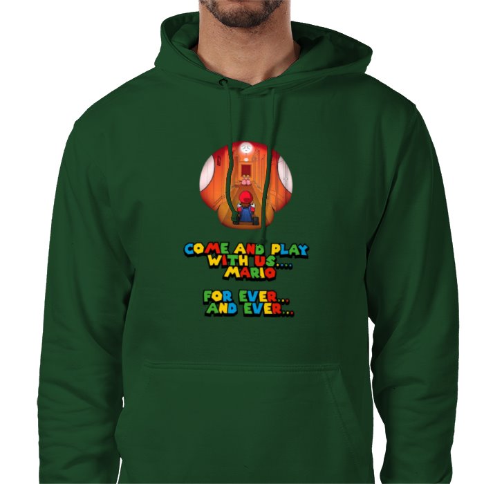 Super Mario x The Shinning - Come Play With Us Value Hoodie