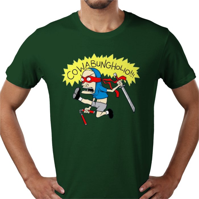 Beavis & Butt Head x Teenage Mutant Ninja Turtles - CowaBungHolio T-shirt