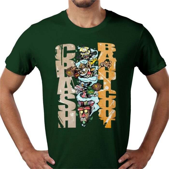 Crash Bandicoot Theme T-Shirt