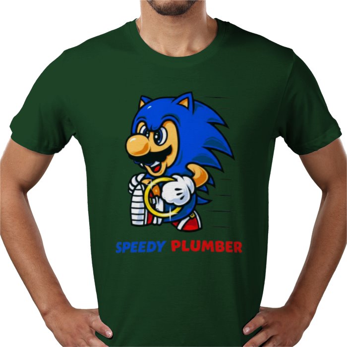 Super Mario x Sonic - Mario The Hedgehog T-shirt