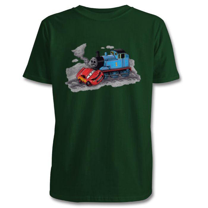 Thomas The Tank Engine & Cars - Cross Crash T-shirt