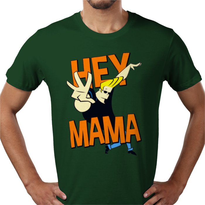 Johnny Bravo Hey Mama T-shirt