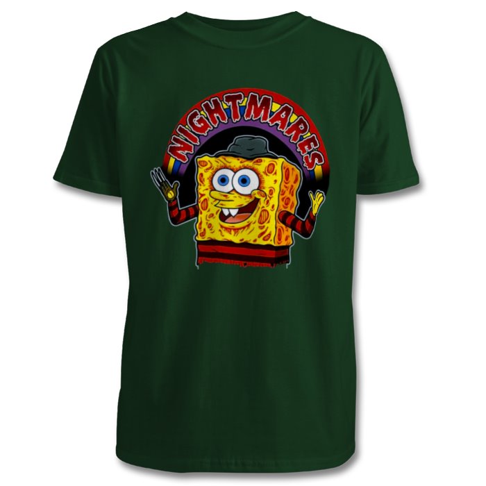 SpongeBob SquarePants & A Nightmare On Elm Street - Nightmares T-shirt