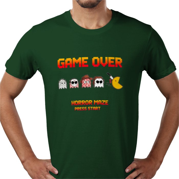 Pacman x Horror Movies - Horror Mashup T-shirt