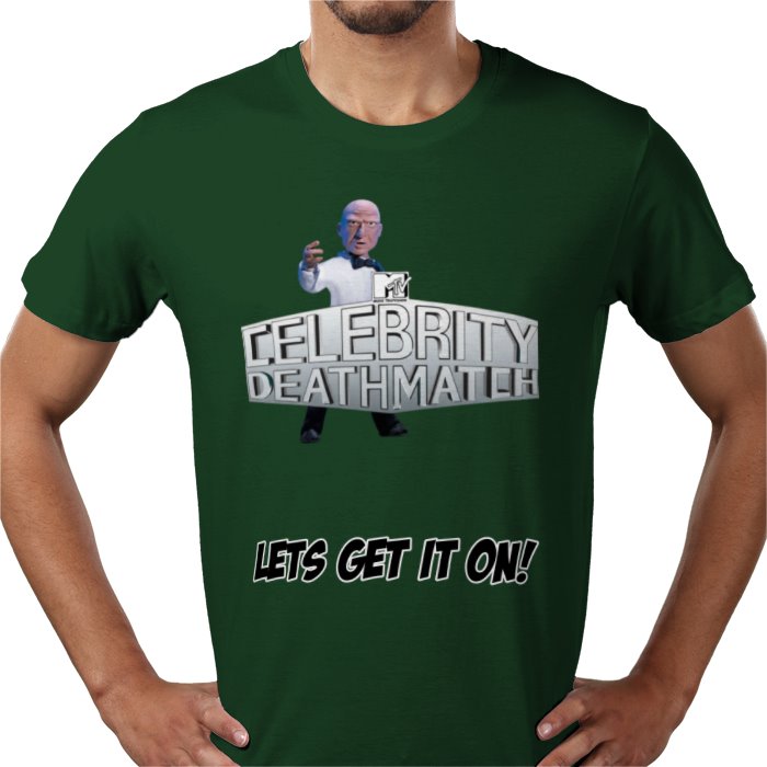 Celebrity Death Match - Lets Get It On T-shirt