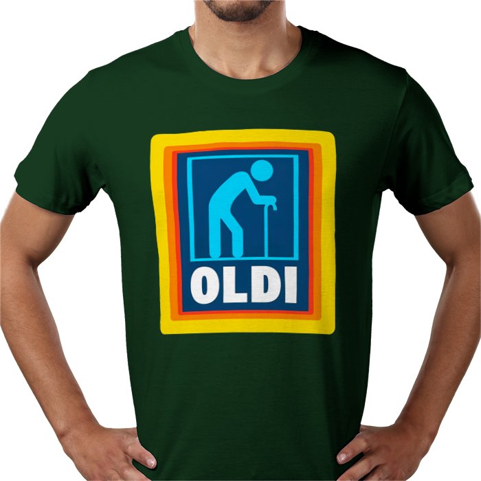 ALDI Parody OLDI T-shirt