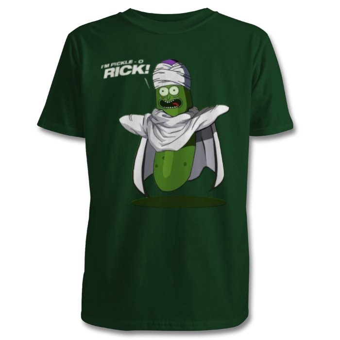 Rick & Morty & Dragonball Z - Piccallo Rick v2 T-shirt