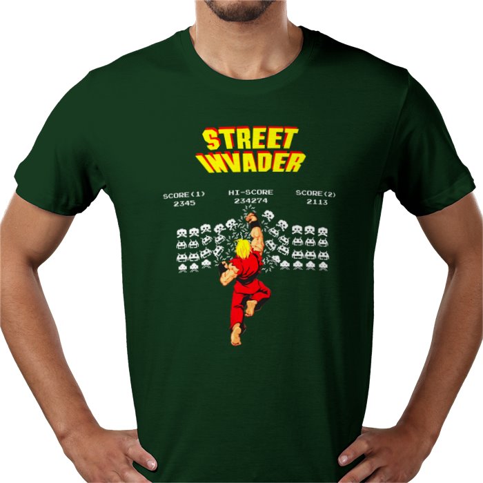 Street Fighter x Space Invaders — Street Invader T-Shirt