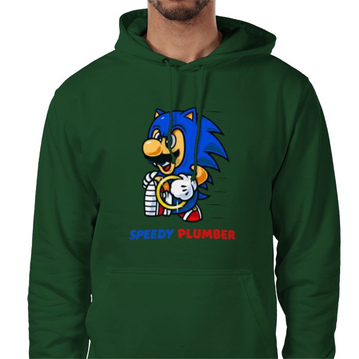 Super Mario x Sonic - Speedy Plumber Value Hoodie
